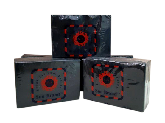 ฟองน้ำทายางดำ-เหลี่ยม 2" (SUN)